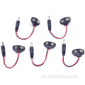 Batterie -Snap -Clip -Stecker zu DC